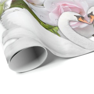 Cadeau Ange en papier d'emballage brillant