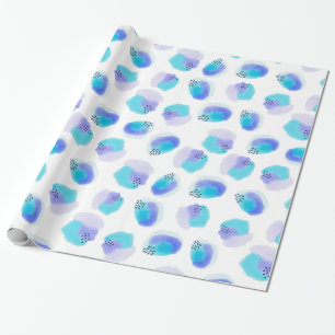 Cadeau Aquarelle Brosse Papier d'enveloppement