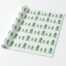 Aquarelle Papier d'enveloppement de l'arbre de Noë