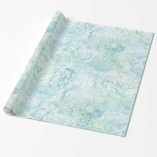 Cadeau Aquarelle Retro Beach Papier à enveloppement à thè