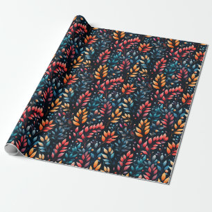 Cadeau Arbing Flowers Envelopper le papier