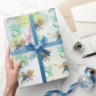 Cadeau Assistant classique de papier d'emballage Oz Anniv