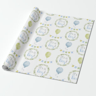 Cadeau Baby Boy C’est un garçon Douche Wrapper Papier