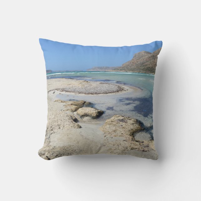 Cadeau Balos Lagoon - Jeu d'oreiller / Coussin (Recto)