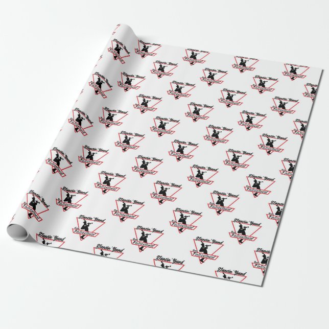 Cadeau Bande De Dancin Du Papier À Envelopper Falconland (Déroulé)