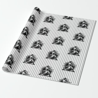 Cadeau Batteur de baseball Anniversaire Papier d'envelopp