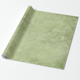 Cadeau Beau papier d'emballage vert pour toutes les occas
