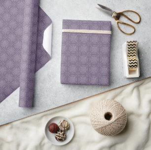 Cadeau Blanc sur le papier d'enveloppement du graphique c