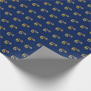Cadeau Bleu, papier d'emballage (de sixième) événement