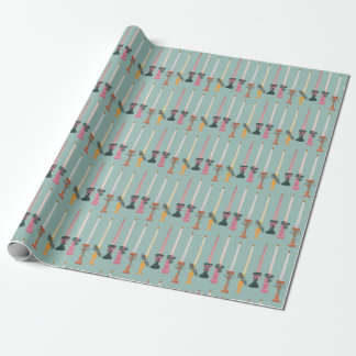 Cadeau Bougies en cire effilées minimalistes Papier d'emb