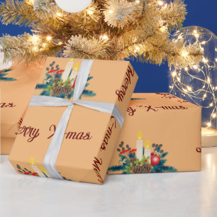Cadeau Bougies papier d'enveloppement