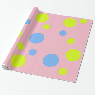 Cadeau Bulles heureuses Papier d'emballage