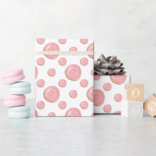 Cadeau Bulles roses Envelopper le papier