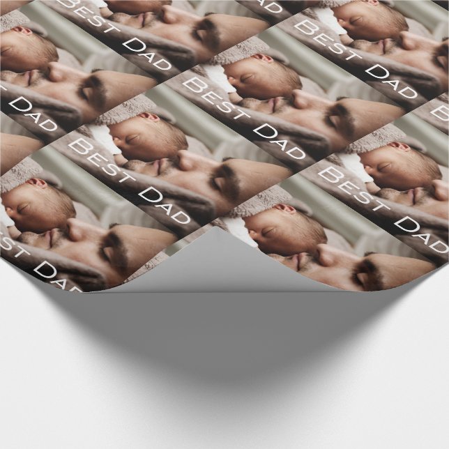 Cadeau Cadeaux personnalisés pour papa - Papier d'envelop (Coin)
