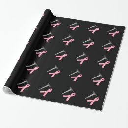 Cadeau Cancer du sein de la vis ! Papier d'enlèvement d'H
