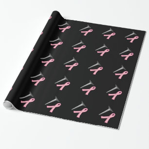 Cadeau Cancer du sein de la vis ! Papier d'enlèvement d'H