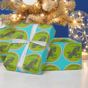Cadeau Capricorne Papier à enveloppement