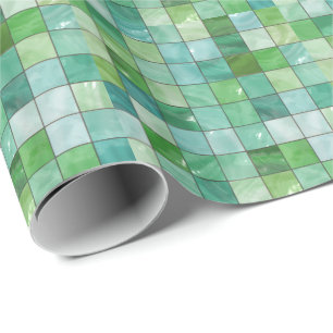 Cadeau Carreaux décoratifs 1 Papier à envelopper