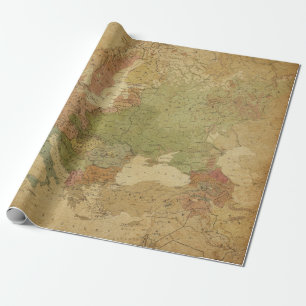 Cadeau Cartes d'antiquités Style 13 Papier à envelopper