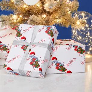 Cadeau Chèvre de bébé en stock Papier d'enveloppement de 