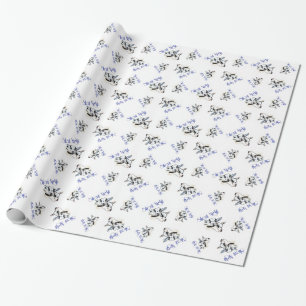 Cadeau Chèvre de nuit silencieuse Noël 2 Papier d'envelop