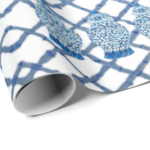 Cadeau Chinoiserie Bamboo Ginger papier à envelopper