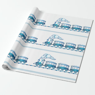 Cadeau Chugga Chugga Choo Choo Papier d'enveloppement pou