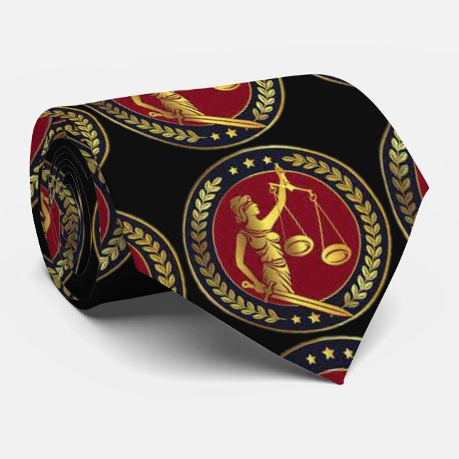 Cadeau Classique de cravate pour avocat (Roulé)