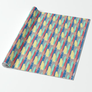 Cadeau Clés de papier d'emballage couleur