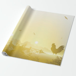 Cadeau Comptoir de 60 lb Papier d'enrobage rouleaux Sunny