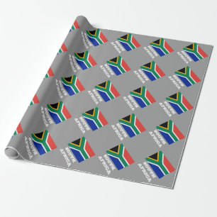 Cadeau Conception sud-africaine de papier d'emballage de