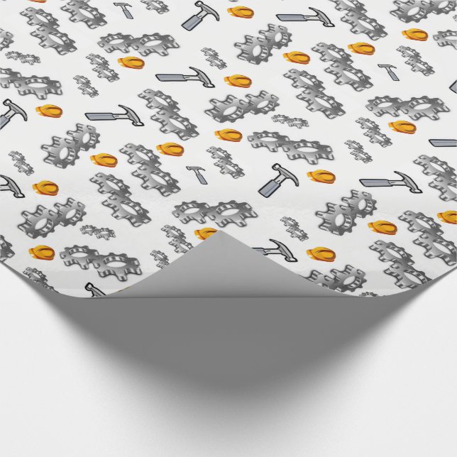 Cadeau Construction de papier d'emballage (Coin)