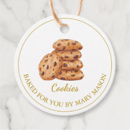 Cadeau Cookies faits maison Favoriser les étiquettes | Bl