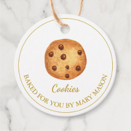 Cadeau Cookies faits maison Favoriser les étiquettes | Bl