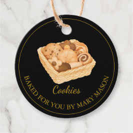 Cadeau Cookies faits maison Favoriser les étiquettes | No