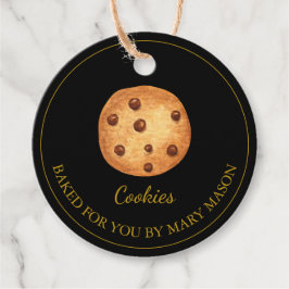 Cadeau Cookies faits maison Favoriser les étiquettes | No