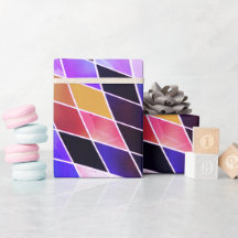 Couleurs fines Papier d'enveloppement amusant