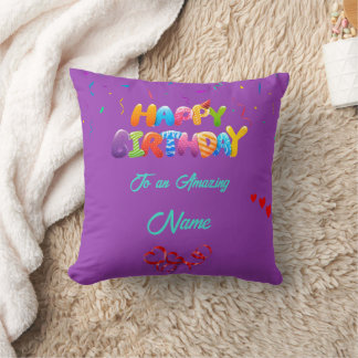 Cadeau Coussin personnalisé pour les célébrations