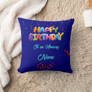 Cadeau Coussin personnalisé pour les célébrations