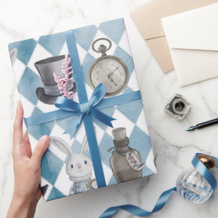 Cadeau Cute Alice au pays des merveilles Papier d'envelop