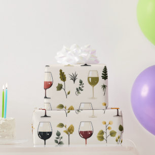 Cadeau Cute tasses à vin papier d'emballage