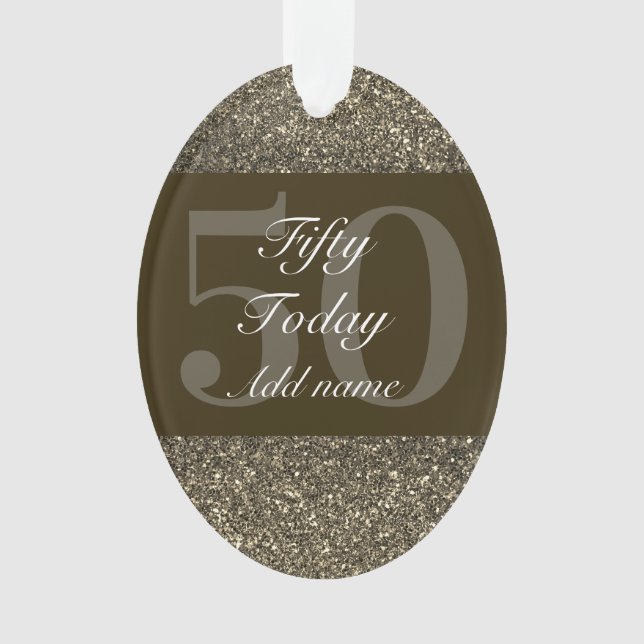 Cadeau d'anniversaire personnalisé spécial 50e (devant)