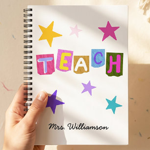 Cadeau d'appréciation pour l'enseignant Cahier per