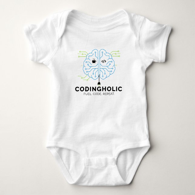 Cadeau de Baby Shower pour Programmeur | Body Bébé (Devant)