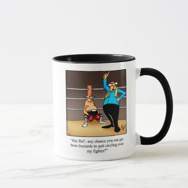 Cadeau de boîte Humour Mug (Droite)
