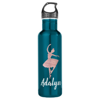Cadeau de bouteille d'eau de danseur pour l'or