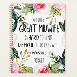 Cadeau de carte de remerciement de bureau de doula