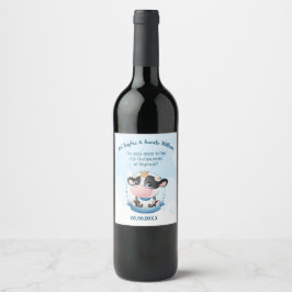 Cadeau de Christening pour Godparents Étiquette de