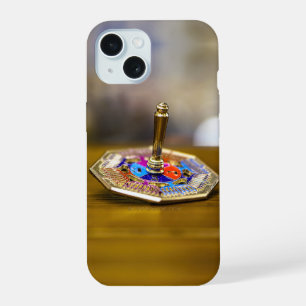 Cadeau de dreidel de Hanukkah SlipperyJoe à base o