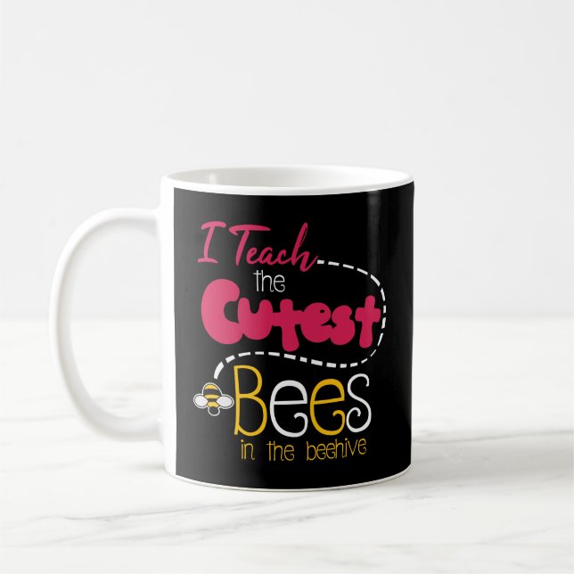 Cadeau de fin d'année de ruche d'abeille de tasse (Gauche)